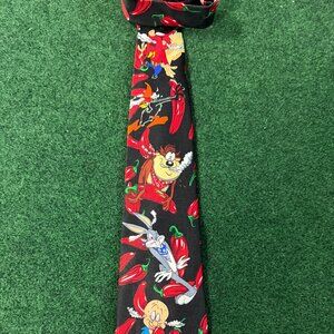 "Looney Tunes Mania" tie,  "Pepper Overload" or "Chili Peppers"